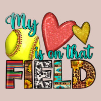 My Heart Is On That Field Softball Premium Hoodie | Teevron