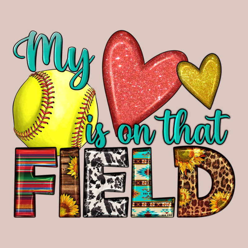 My Heart Is On That Field Softball Premium Hoodie by HRA Design Shop | Teevron