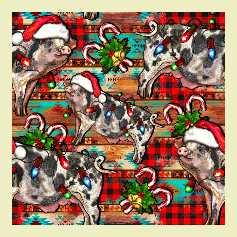 Christmas Pig  Aztec Urban Hoodie by FaDigitalArtStudio | Teevron