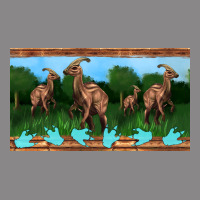 Parasaurolophus Sippy Cup Vintage Tee | Teevron