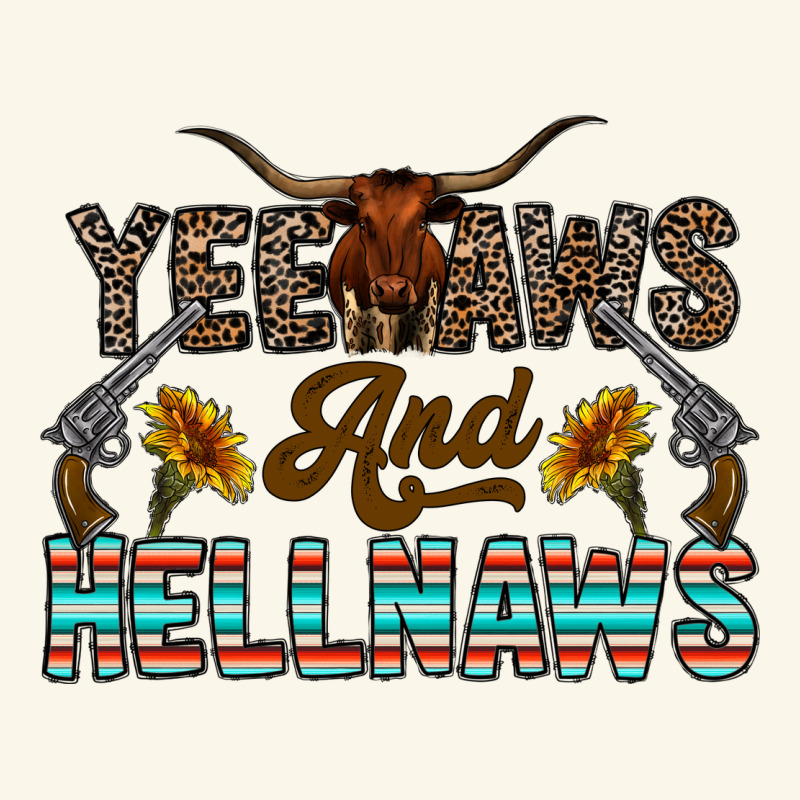 Yeehaws And Hellnaws Premium Hoodie by CowhideDigitalArt | Teevron