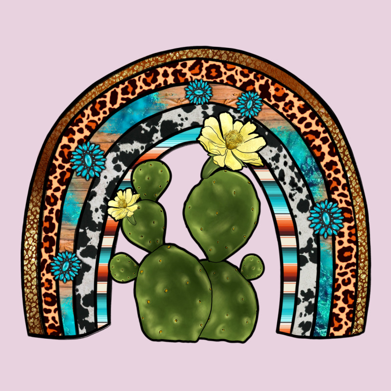 Cactus Gemstone Rainbow Ladies Tee by Artiststas | Teevron