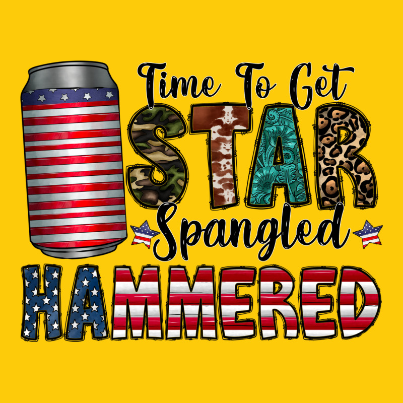Star Spangled Hammered Premium Hoodie by CowhideDigitalArt | Teevron