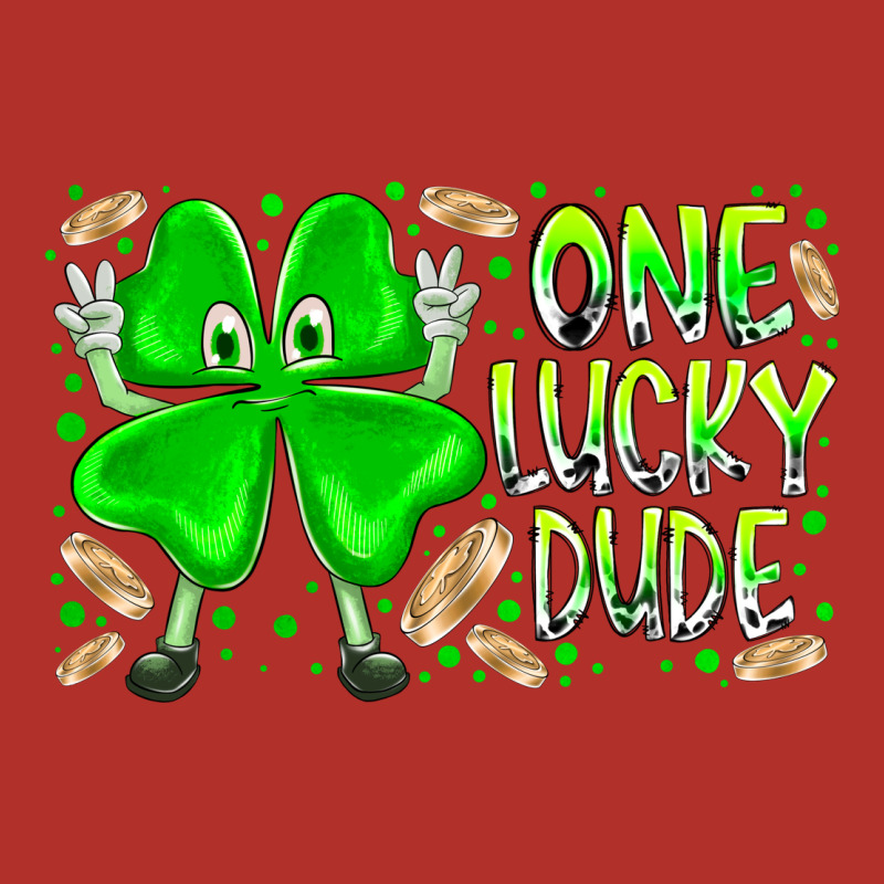 One Lucky Dude Premium Hoodie by RacoonDesign | Teevron