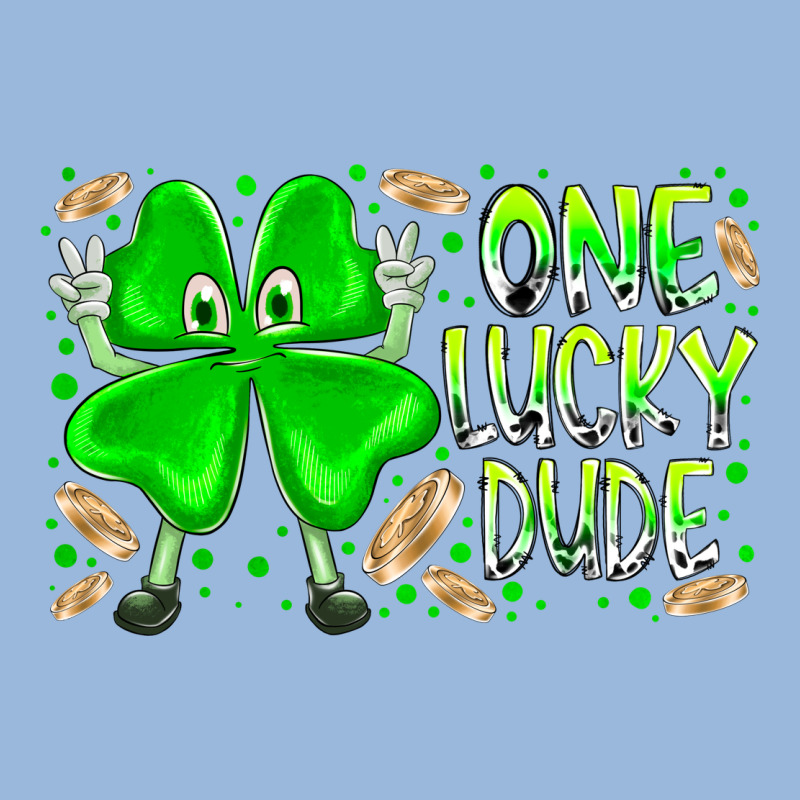 One Lucky Dude Premium Hoodie by RacoonDesign | Teevron