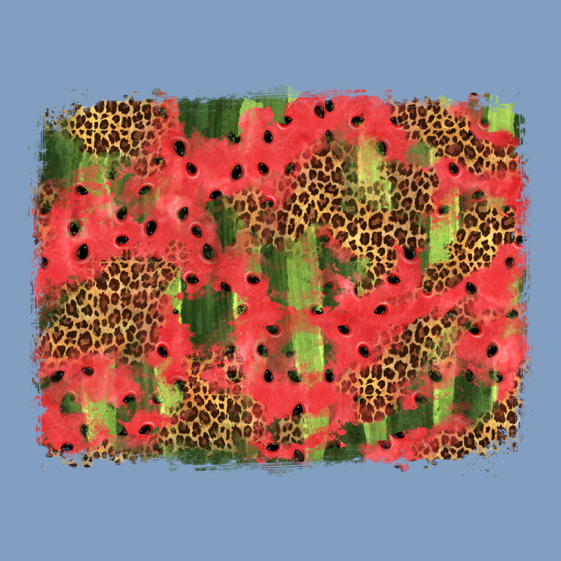 Watermelon Leopard Pattern Background Urban Hoodie by HRA Design Shop | Teevron