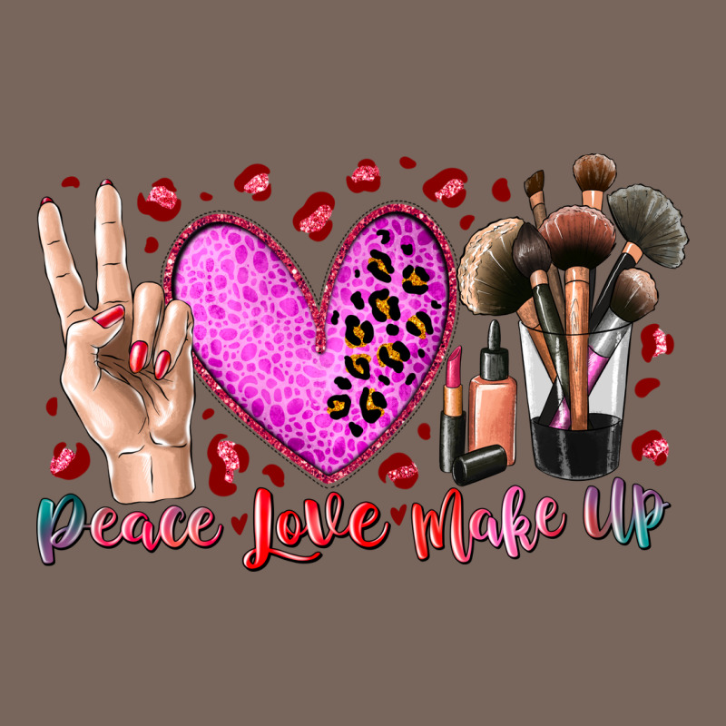 Peace Love Makeup Premium Hoodie by RacoonDesign | Teevron