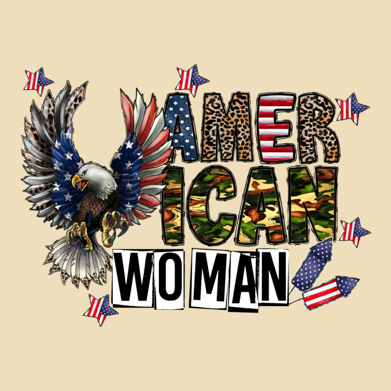 American Woman Premium Hoodie by CowhideDigitalArt | Teevron
