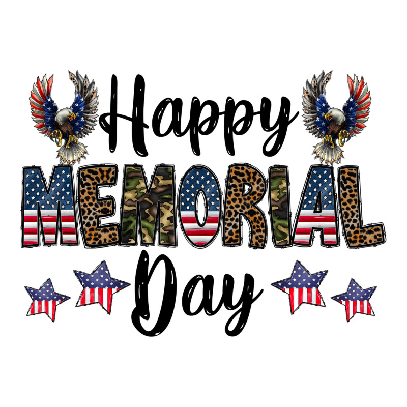 Happy Memorial Day Premium Hoodie by CowhideDigitalArt | Teevron