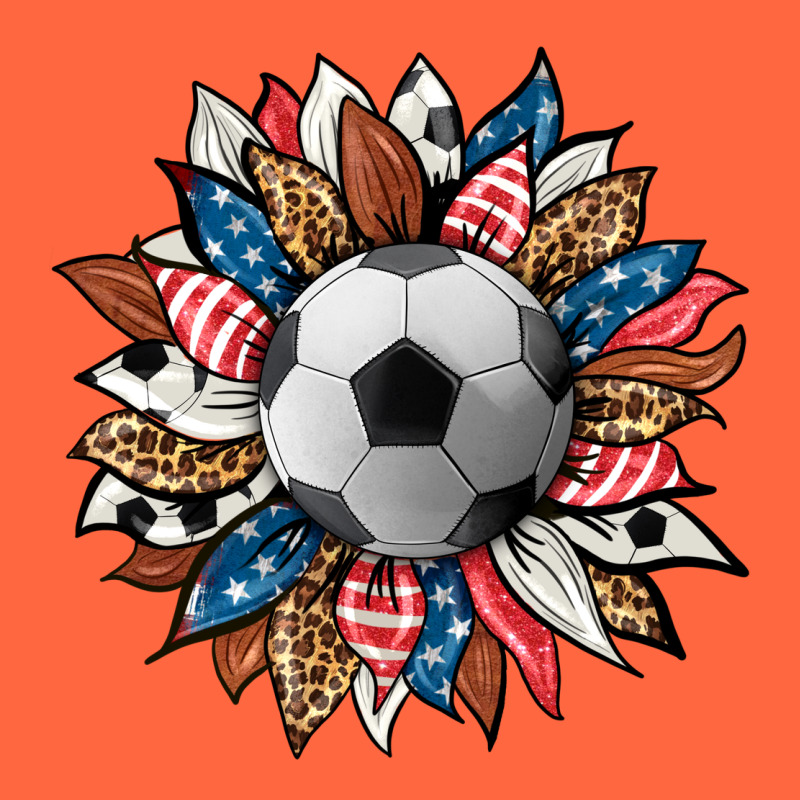 Football Sunflower Premium Hoodie by HRA Design Shop | Teevron