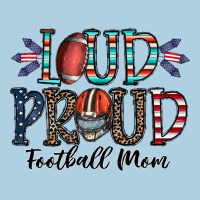 Loud Proud Football Mom Premium Hoodie | Teevron