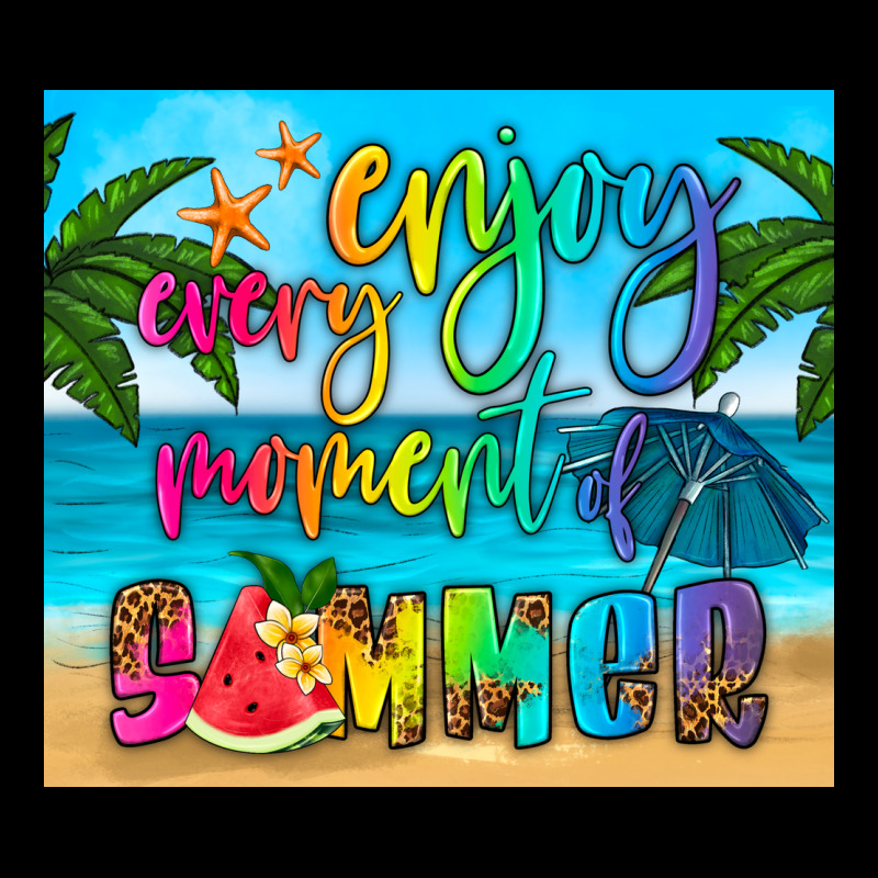 Enjoy Every Moment Of Summer Urban Hoodie by HRA Design Shop | Teevron