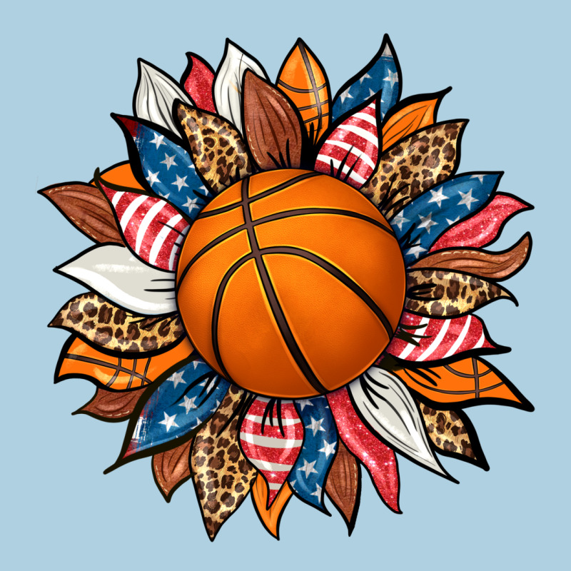 Basketball Sunflower Premium Hoodie by HRA Design Shop | Teevron