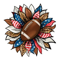 American Football Sunflower Premium Hoodie | Teevron