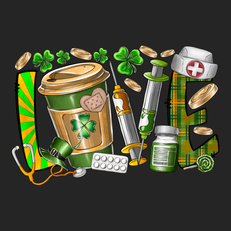 St Patricks Love Nurse Premium Hoodie by RacoonDesign | Teevron
