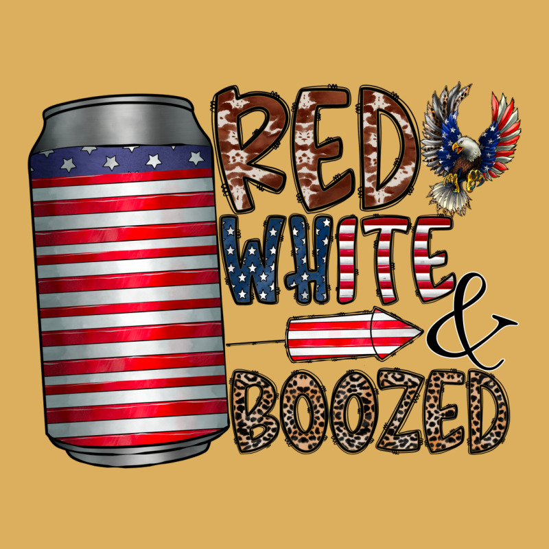 Red White  Boozed Premium Hoodie by CowhideDigitalArt | Teevron
