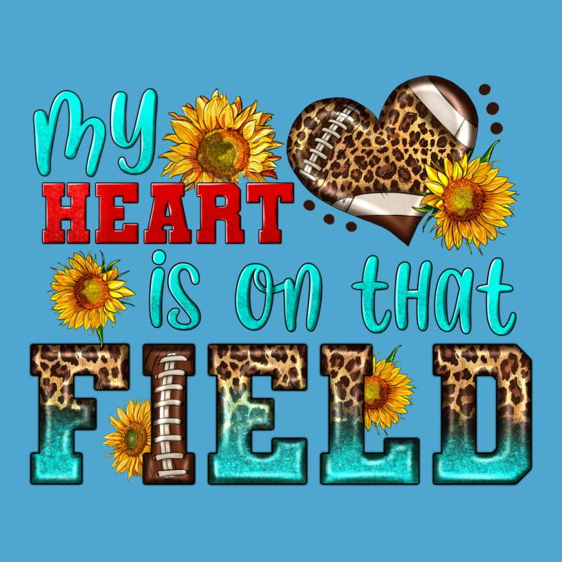 My Heart Is On That Field American Football Premium Hoodie by HRA Design Shop | Teevron