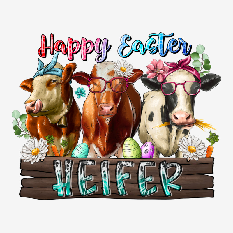 Happy Easter Heifer Urban Hoodie by RacoonDesign | Teevron