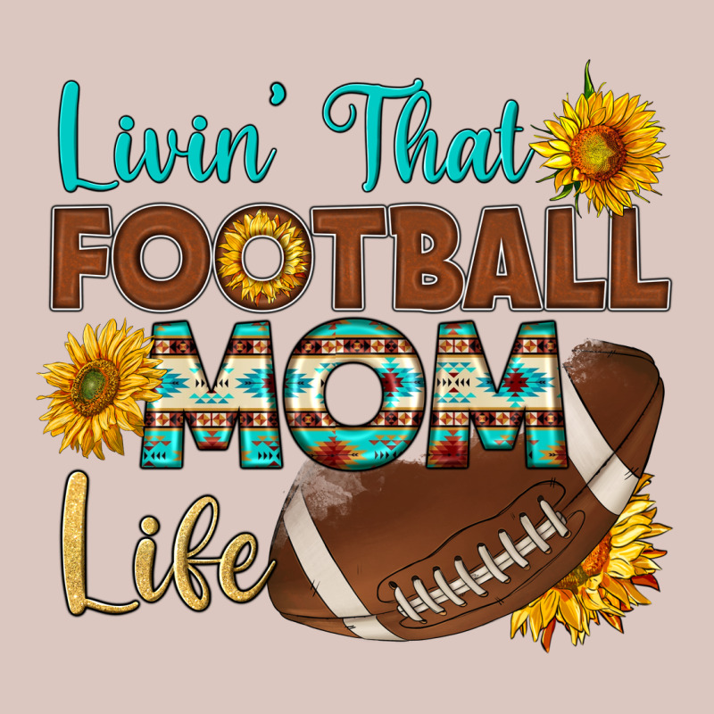 Livin' That Football Mom Life Premium Hoodie by HRA Design Shop | Teevron