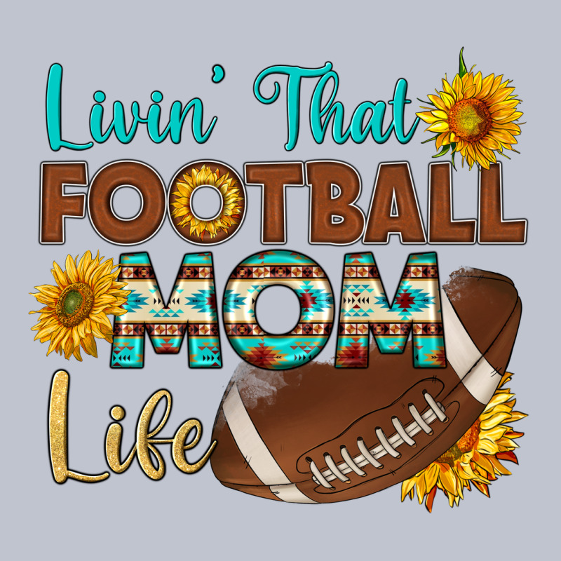 Livin' That Football Mom Life Premium Hoodie by HRA Design Shop | Teevron