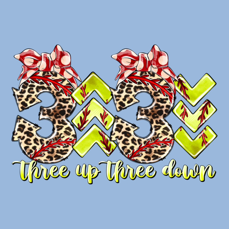 Three Up Theree Down Softball Premium Hoodie by RacoonDesign | Teevron