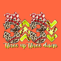 Three Up Theree Down Softball Premium Hoodie | Teevron