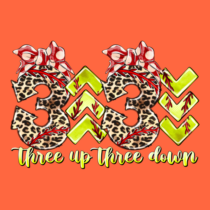 Three Up Theree Down Softball Premium Hoodie by RacoonDesign | Teevron