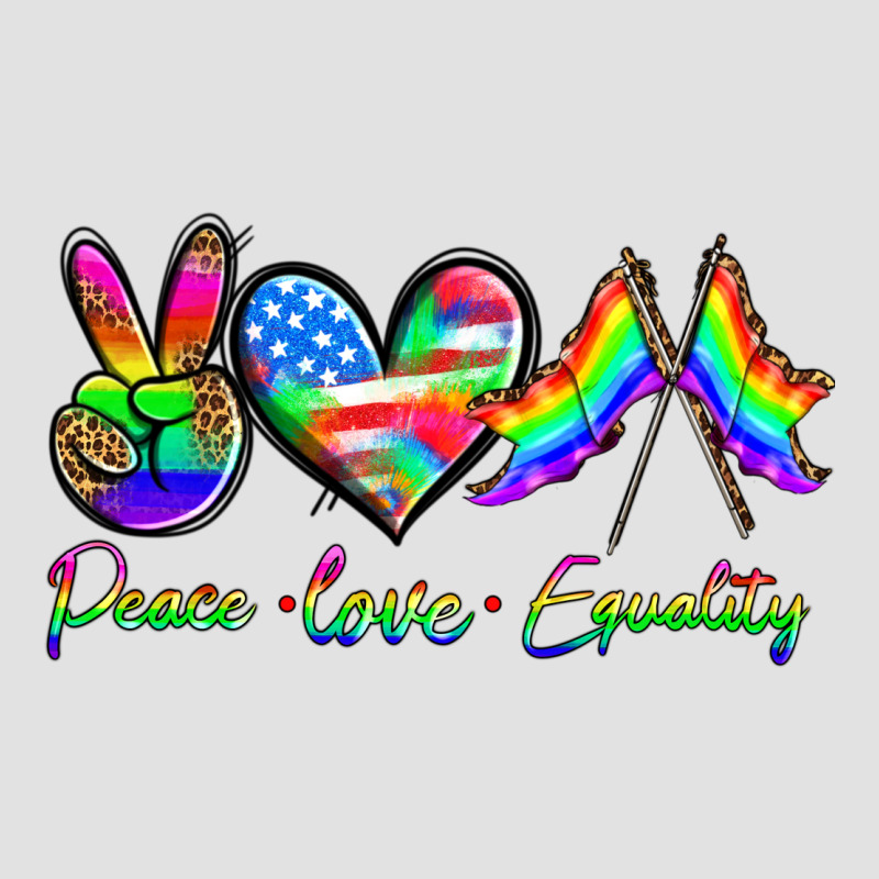 Peace Love Equality Premium Hoodie by HRA Design Shop | Teevron