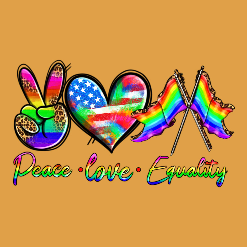 Peace Love Equality Premium Hoodie by HRA Design Shop | Teevron