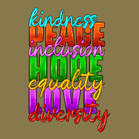 Kindness Peace Inclusion Hope Equality Love Diversity Premium Hoodie | Teevron