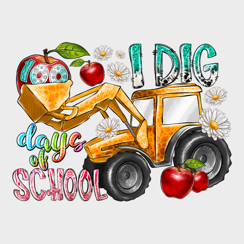 I Dig 100 Days Of School Urban Hoodie by RacoonDesign | Teevron