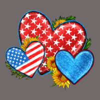 Usa Flag Hearts With Sunflower Urban Hoodie | Teevron