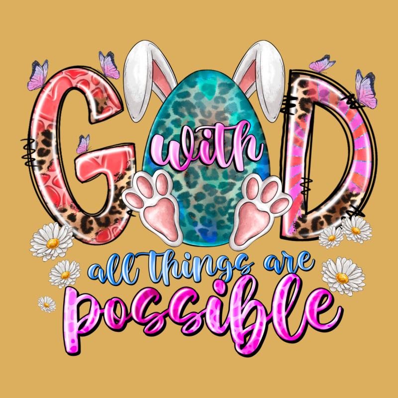 With God All Things Are Possible Premium Hoodie by RacoonDesign | Teevron