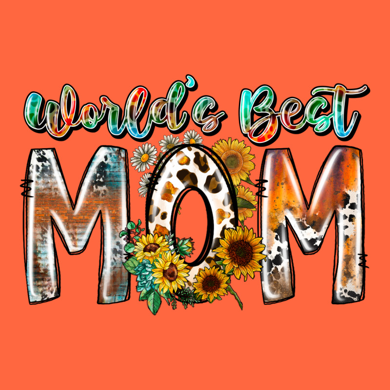 World Is Best Mom Premium Hoodie by RacoonDesign | Teevron