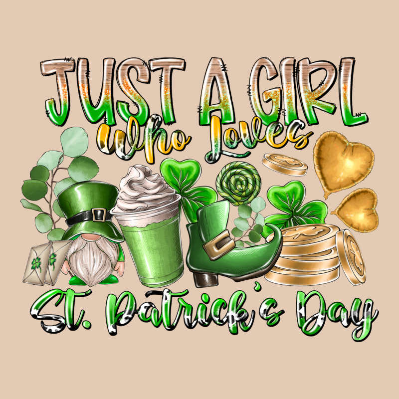 Just A Girl Who Loves Saint Patrick's Day Urban Hoodie by RacoonDesign | Teevron