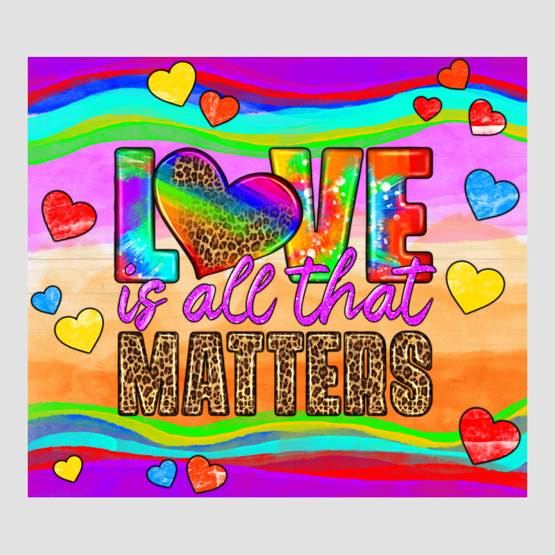 Love Is All That Matters Premium Hoodie by HRA Design Shop | Teevron