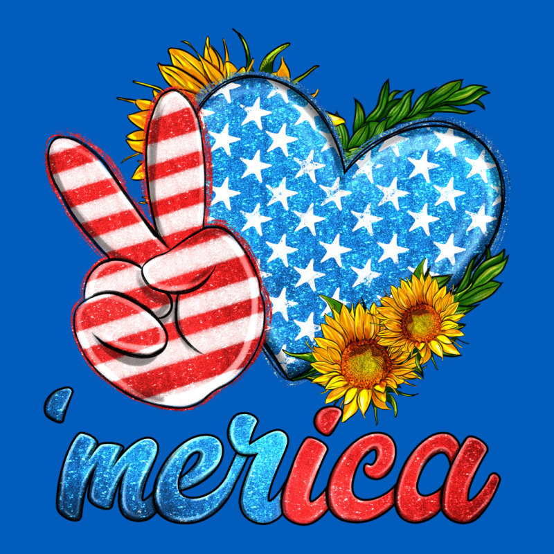 America With Heart Urban Hoodie by HRA Design Shop | Teevron