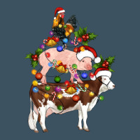 Stacked Christmas Farm Animals Urban Heavy Tee | Teevron