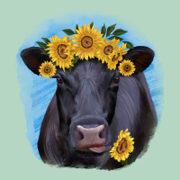 Black Angus With Sunflower Classic Tee | Teevron