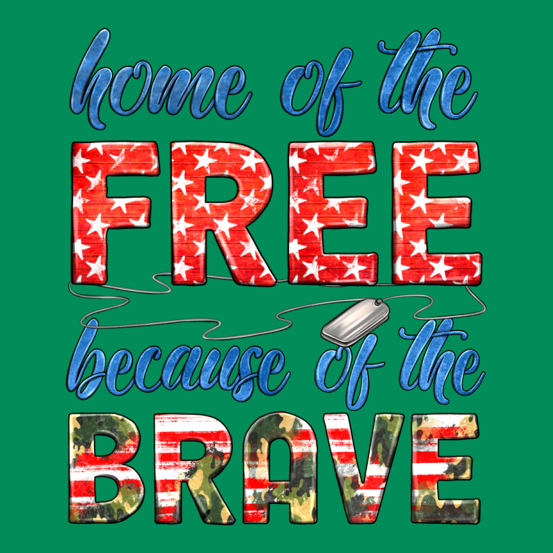 Home Of The Free Because Of The Brave Urban Hoodie by HRA Design Shop | Teevron