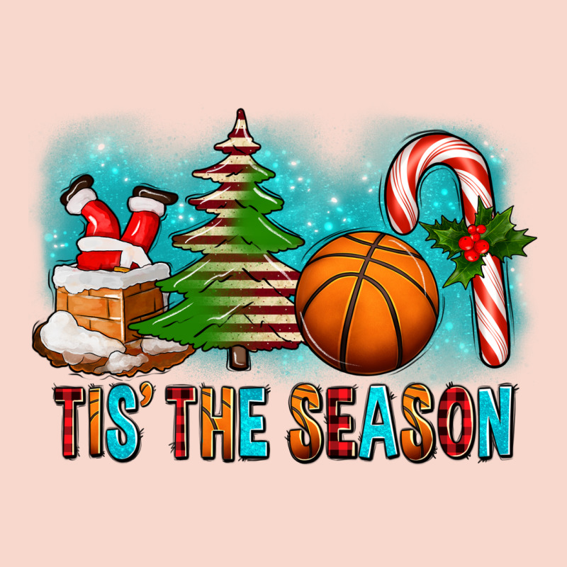 Tis The Season Christmas With Basketball And Candy Cane Urban Hoodie by FaDigitalArtStudio | Teevron