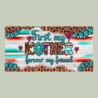 First My Mother Forever My Friend  License Plate Ladies Tee | Teevron