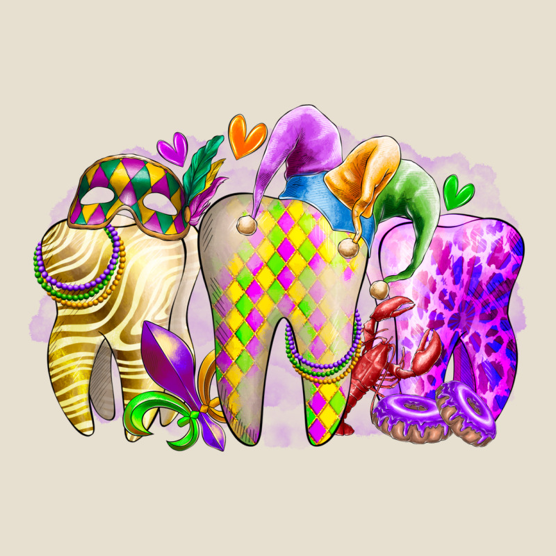 Mardi Gras Tooth Urban Hoodie by RacoonDesign | Teevron