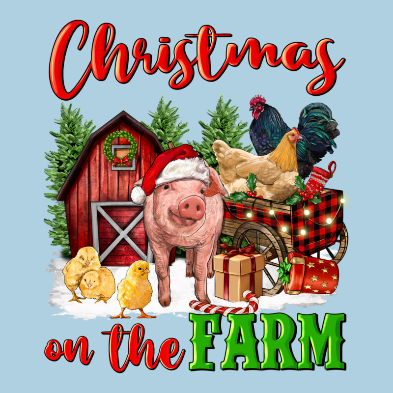 Christmas On The Farm Premium Hoodie by FaDigitalArtStudio | Teevron