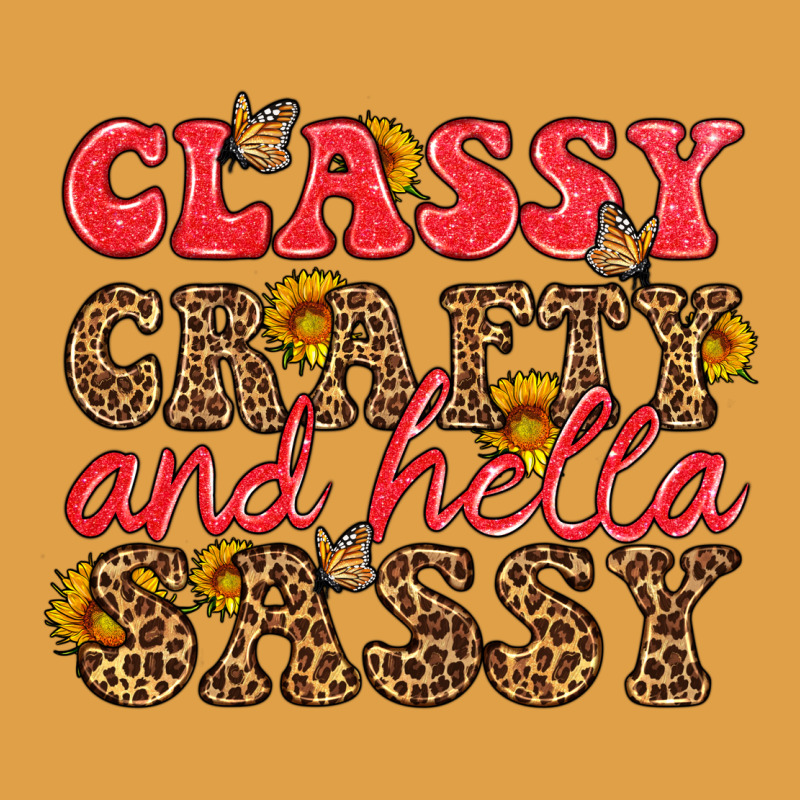 Classy Crafty And Hella Sassy Premium Hoodie by HRA Design Shop | Teevron