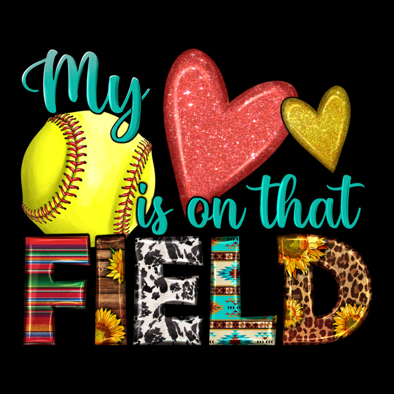 My Heart Is On That Field Softball Urban Hoodie by HRA Design Shop | Teevron