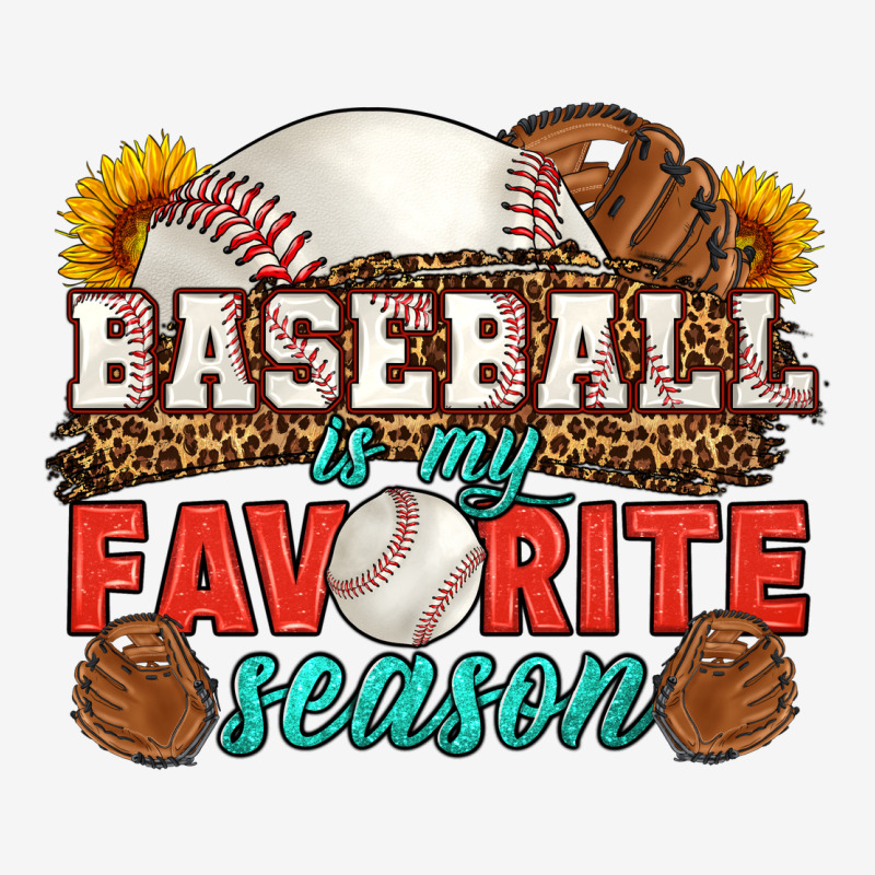 Baseball Is My Favorite Season Urban Hoodie by HRA Design Shop | Teevron