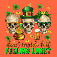 Dead Inside But Feeling Lucky St. Patricks Day Premium Hoodie | Teevron