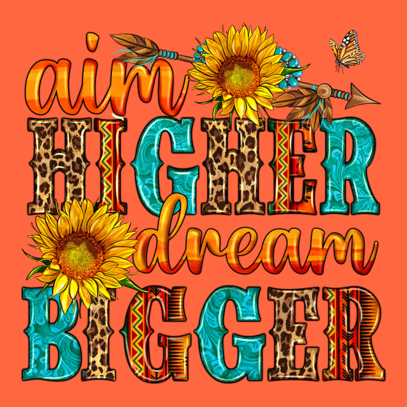 Aim Higher Dream Bigger Premium Hoodie by HRA Design Shop | Teevron