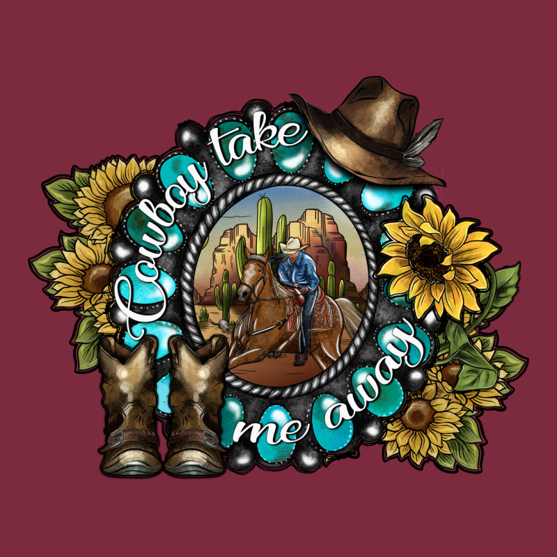 Cowboy Take Me Away 2 Premium Hoodie by SublimationCraftShop | Teevron